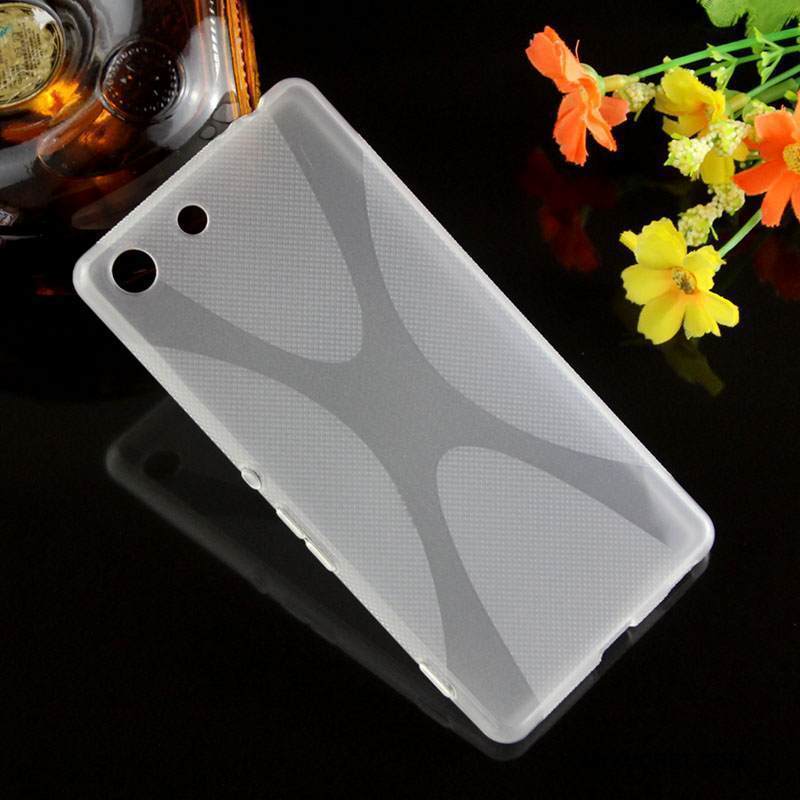 Kuori Sony Xperia M5 Dual Pehmeä Neste Violetti Liukumaton, Kotelo Sony Xperia M5 Dual