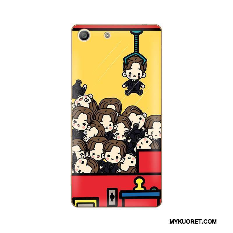 Kuori Sony Xperia M5 Dual Silikoni Muokata Ohut, Kotelo Sony Xperia M5 Dual Pehmeä Neste Ultra Vihreä