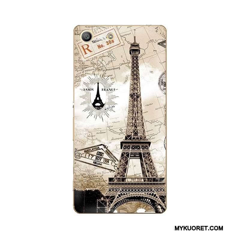 Kuori Sony Xperia M5 Dual Silikoni Muokata Ohut, Kotelo Sony Xperia M5 Dual Pehmeä Neste Ultra Vihreä