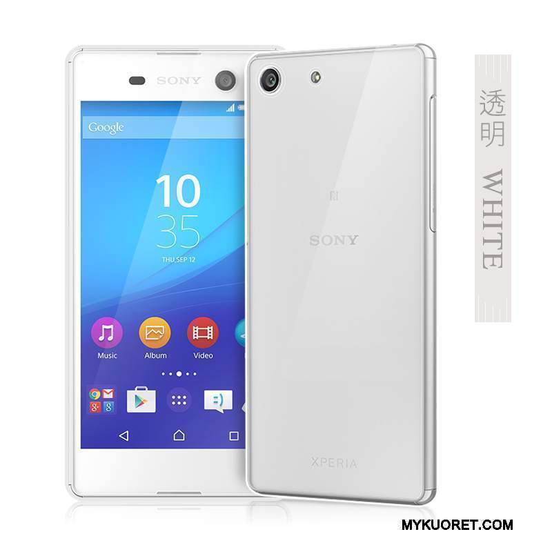 Kuori Sony Xperia M5 Dual Suojaus Ohut Puhelimen Kuoret, Kotelo Sony Xperia M5 Dual Pehmeä Neste Jauhe L