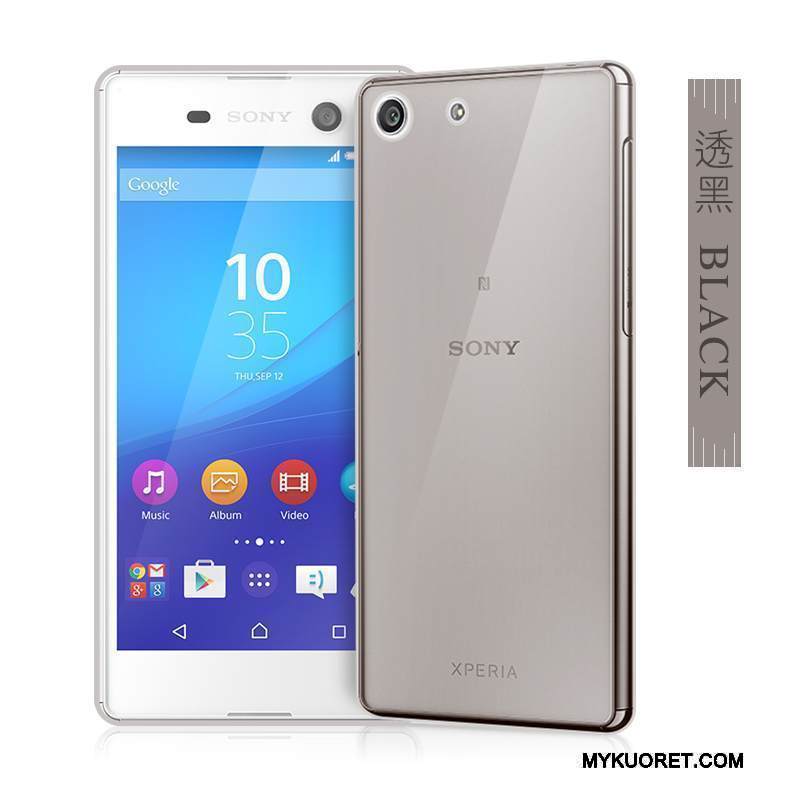 Kuori Sony Xperia M5 Dual Suojaus Ohut Puhelimen Kuoret, Kotelo Sony Xperia M5 Dual Pehmeä Neste Jauhe L