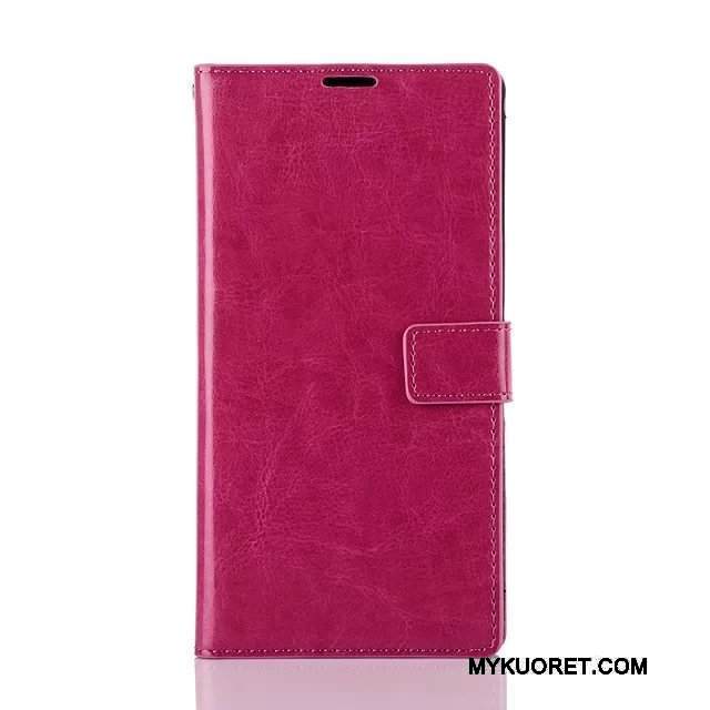 Kuori Sony Xperia T2 Nahka Sininen Puhelimen Kuoret, Kotelo Sony Xperia T2 Suojaus