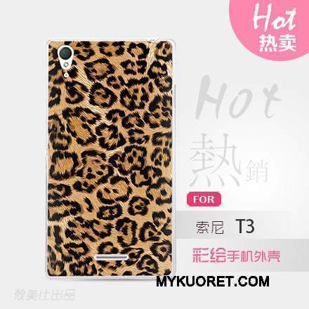 Kuori Sony Xperia T3 Monivärinen Puhelimen Kuoret, Kotelo Sony Xperia T3 Suojaus