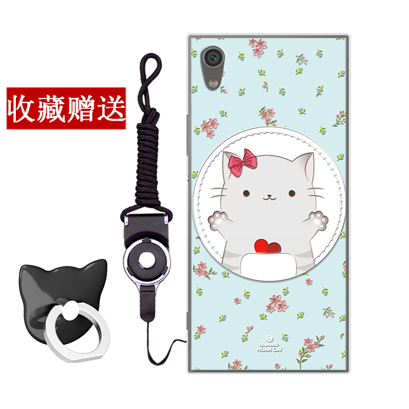 Kuori Sony Xperia X Compact Laukut Murtumaton Vihreä, Kotelo Sony Xperia X Compact Sarjakuva Pieni Kustannukset