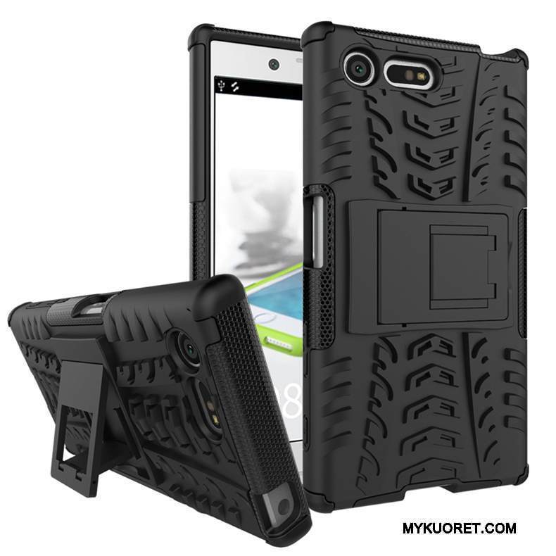 Kuori Sony Xperia X Compact Laukut Murtumaton Violetti, Kotelo Sony Xperia X Compact Tuki Puhelimen Kuoret