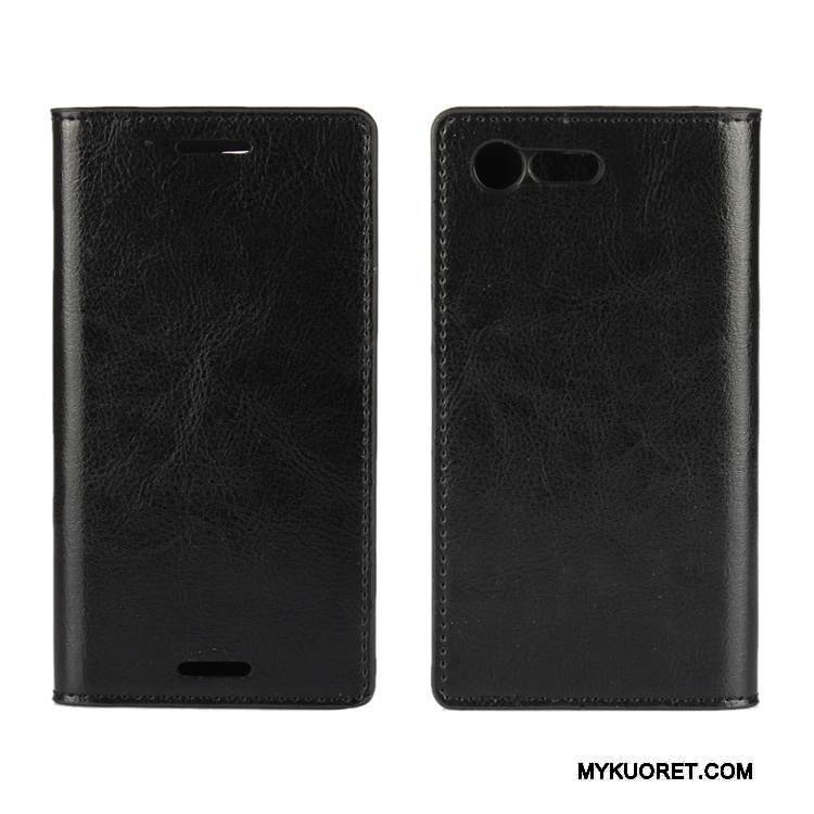 Kuori Sony Xperia X Compact Laukut Puhelimen Kuoret Kova, Kotelo Sony Xperia X Compact Suojaus Murtumaton Sininen