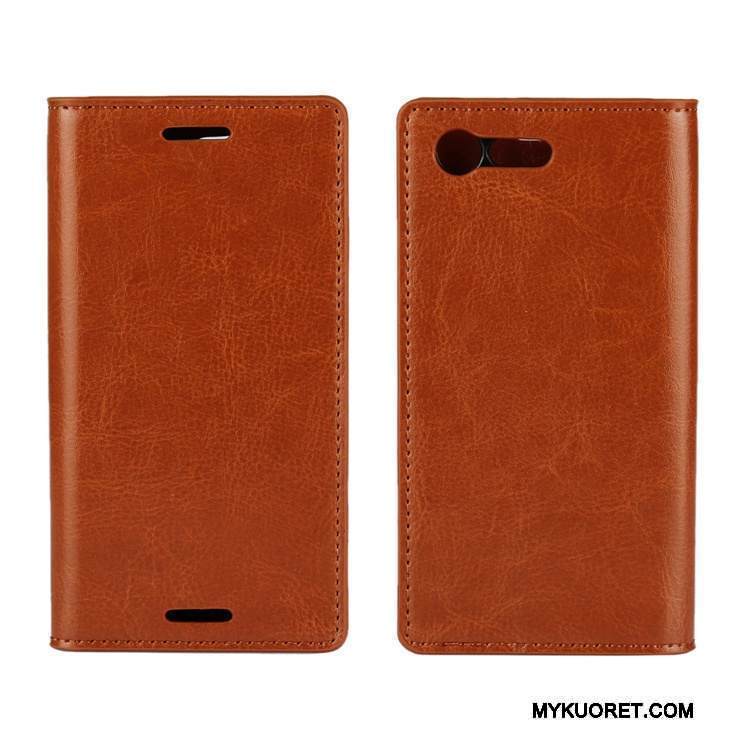 Kuori Sony Xperia X Compact Laukut Puhelimen Kuoret Kova, Kotelo Sony Xperia X Compact Suojaus Murtumaton Sininen