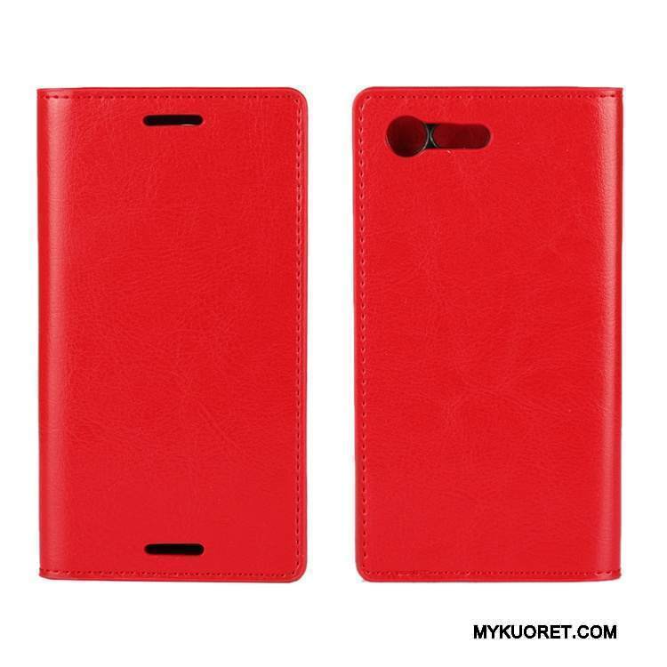 Kuori Sony Xperia X Compact Laukut Puhelimen Kuoret Kova, Kotelo Sony Xperia X Compact Suojaus Murtumaton Sininen