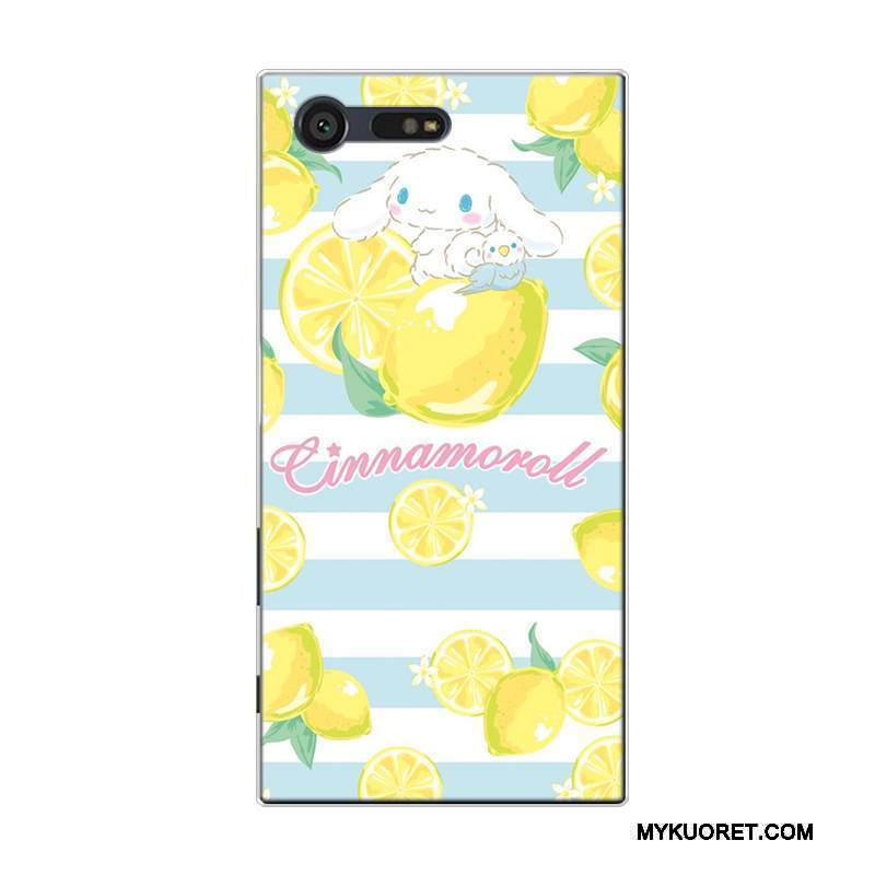 Kuori Sony Xperia X Compact Laukut Sitruuna Vesimeloni, Kotelo Sony Xperia X Compact Silikoni Pieni Kustannukset