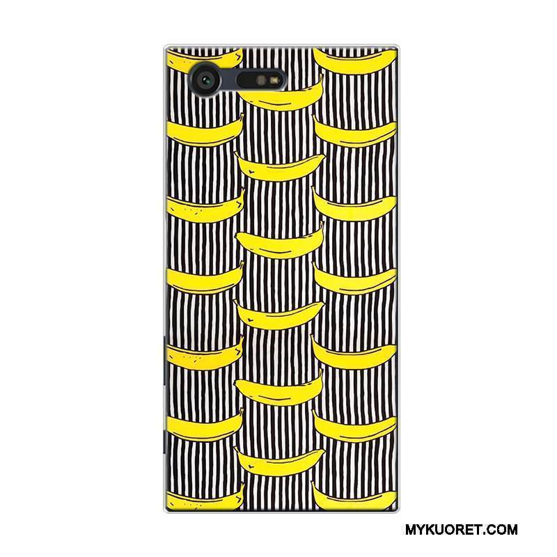 Kuori Sony Xperia X Compact Laukut Sitruuna Vesimeloni, Kotelo Sony Xperia X Compact Silikoni Pieni Kustannukset