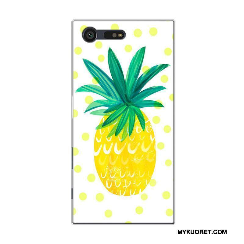 Kuori Sony Xperia X Compact Laukut Sitruuna Vesimeloni, Kotelo Sony Xperia X Compact Silikoni Pieni Kustannukset