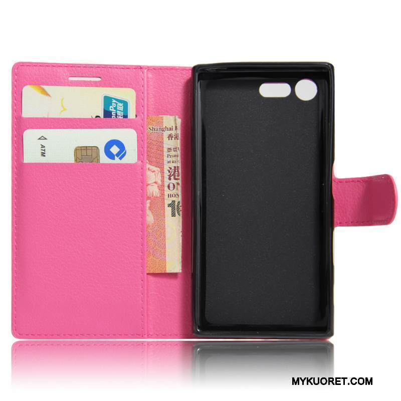 Kuori Sony Xperia X Compact Nahka Vihreä, Kotelo Sony Xperia X Compact Suojaus