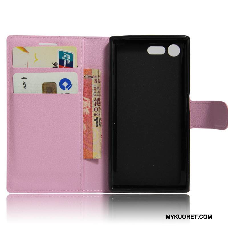 Kuori Sony Xperia X Compact Nahka Vihreä, Kotelo Sony Xperia X Compact Suojaus