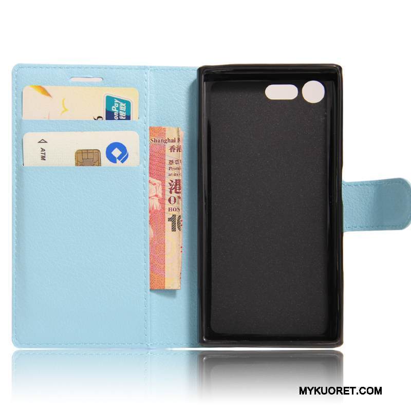 Kuori Sony Xperia X Compact Nahka Vihreä, Kotelo Sony Xperia X Compact Suojaus