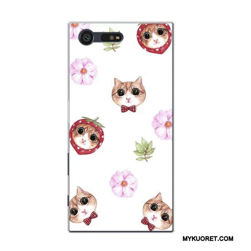 Kuori Sony Xperia X Compact Pehmeä Neste Läpinäkyvä Vihreä, Kotelo Sony Xperia X Compact Suojaus Kova Murtumaton