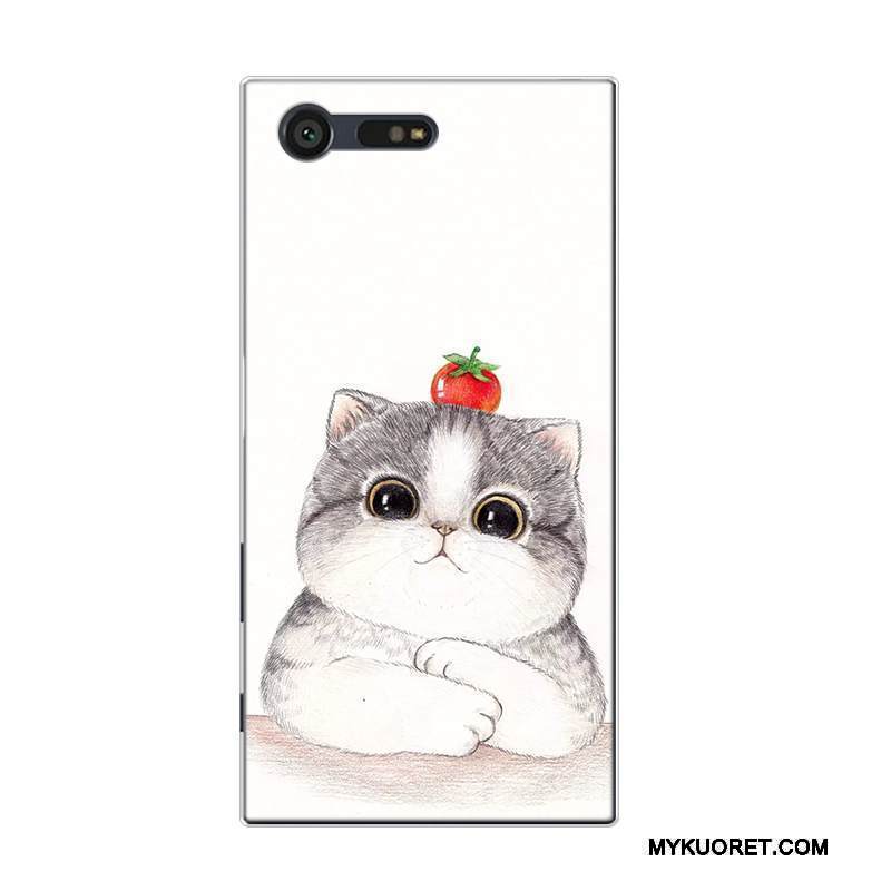 Kuori Sony Xperia X Compact Pehmeä Neste Läpinäkyvä Vihreä, Kotelo Sony Xperia X Compact Suojaus Kova Murtumaton