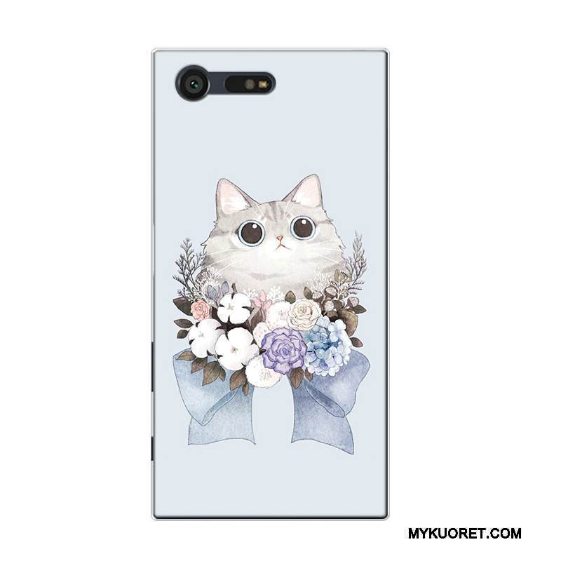 Kuori Sony Xperia X Compact Pehmeä Neste Läpinäkyvä Vihreä, Kotelo Sony Xperia X Compact Suojaus Kova Murtumaton