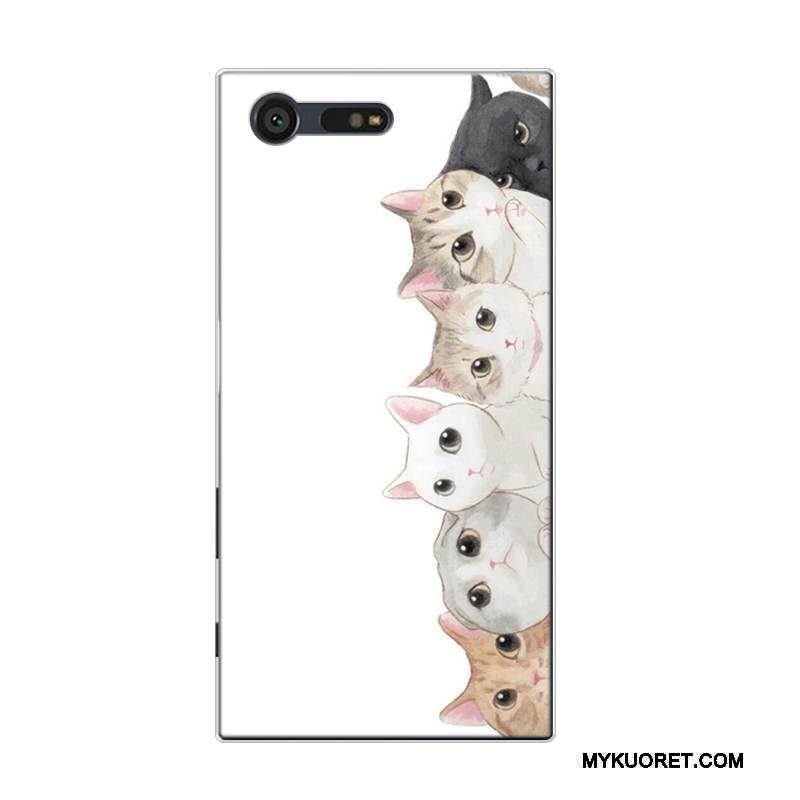 Kuori Sony Xperia X Compact Pehmeä Neste Läpinäkyvä Vihreä, Kotelo Sony Xperia X Compact Suojaus Kova Murtumaton