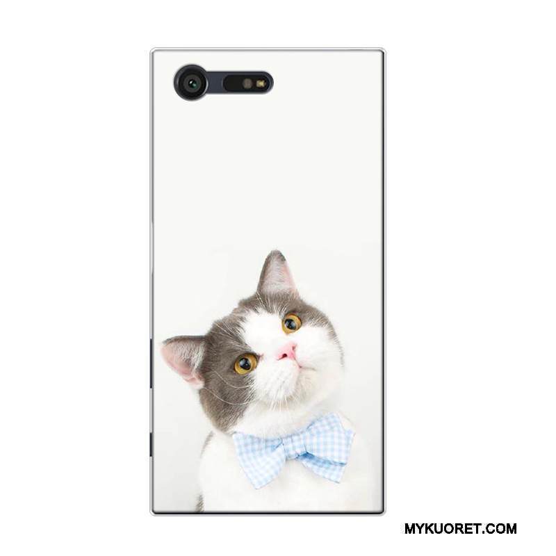 Kuori Sony Xperia X Compact Pehmeä Neste Läpinäkyvä Vihreä, Kotelo Sony Xperia X Compact Suojaus Kova Murtumaton