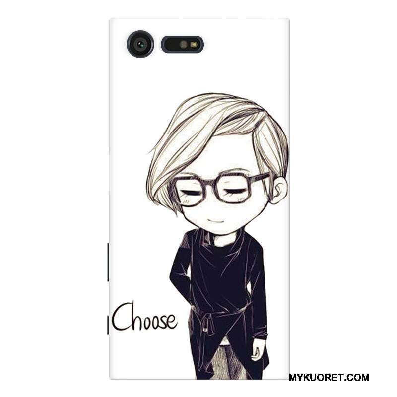 Kuori Sony Xperia X Compact Pehmeä Neste Muokata Murtumaton, Kotelo Sony Xperia X Compact Suojaus Valkoinen Malli