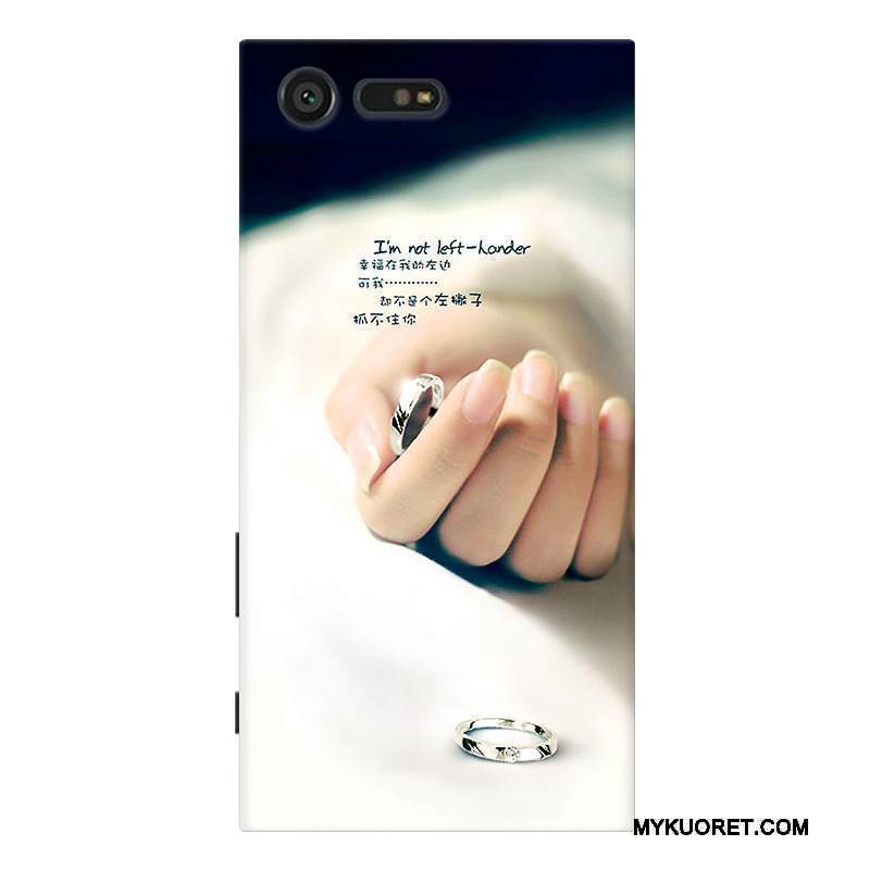 Kuori Sony Xperia X Compact Pehmeä Neste Muokata Murtumaton, Kotelo Sony Xperia X Compact Suojaus Valkoinen Malli