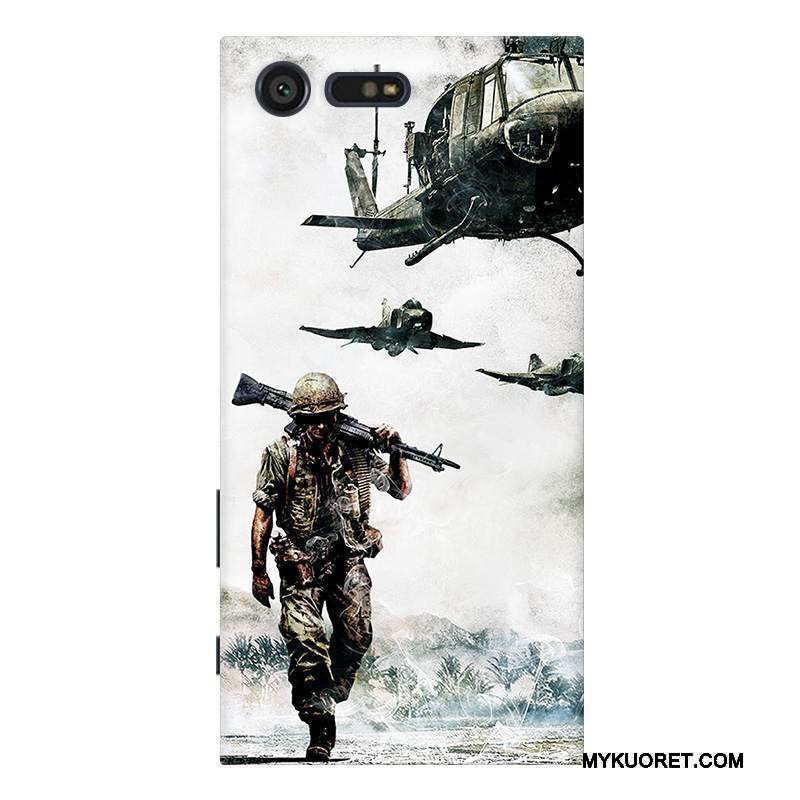 Kuori Sony Xperia X Compact Pehmeä Neste Muokata Murtumaton, Kotelo Sony Xperia X Compact Suojaus Valkoinen Malli