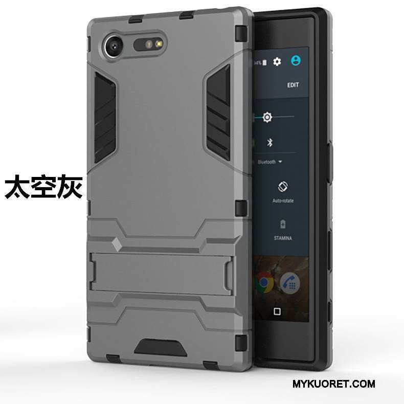 Kuori Sony Xperia X Compact Silikoni Kova Kulta, Kotelo Sony Xperia X Compact Suojaus Puhelimen Kuoret Murtumaton