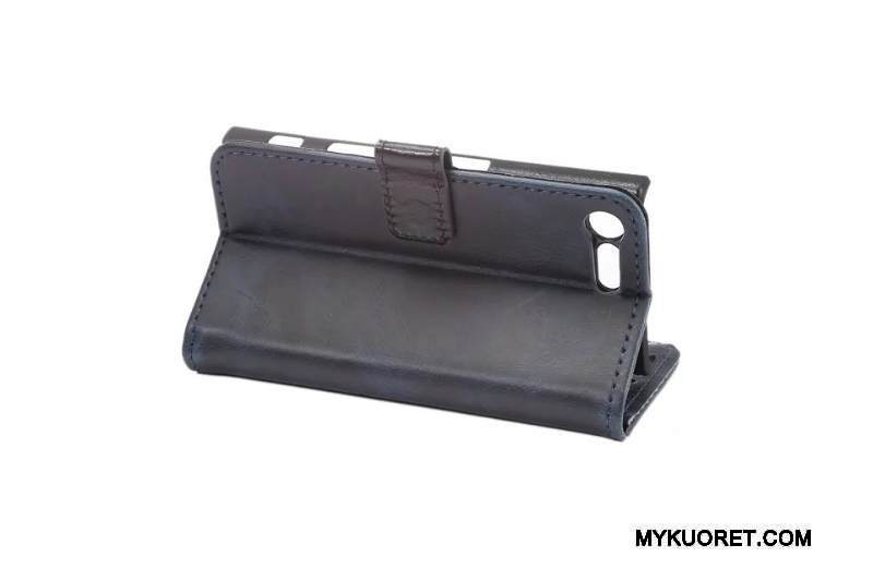 Kuori Sony Xperia X Compact Suojaus Kortti Liiketoiminta, Kotelo Sony Xperia X Compact Nahka Vaalean Puhelimen Kuoret