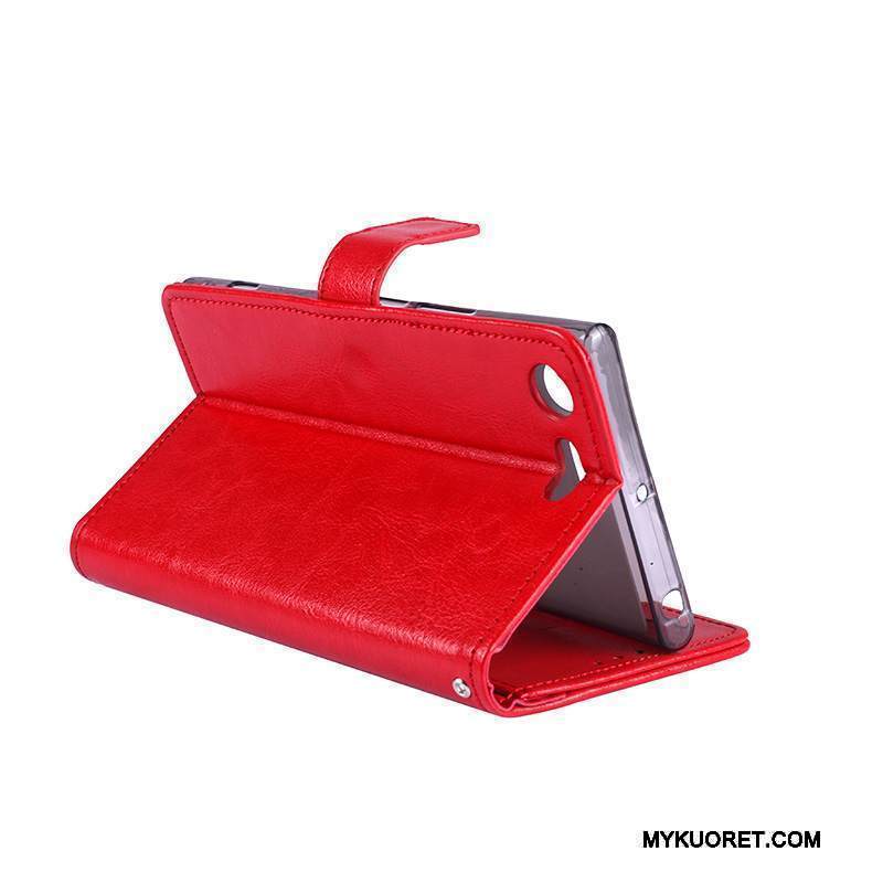 Kuori Sony Xperia X Compact Suojaus Puhelimen Kuoret Keltainen, Kotelo Sony Xperia X Compact Nahka