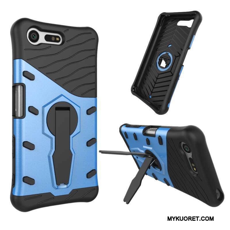 Kuori Sony Xperia X Compact Tuki Murtumaton Hopea, Kotelo Sony Xperia X Compact Suojaus Puhelimen Kuoret