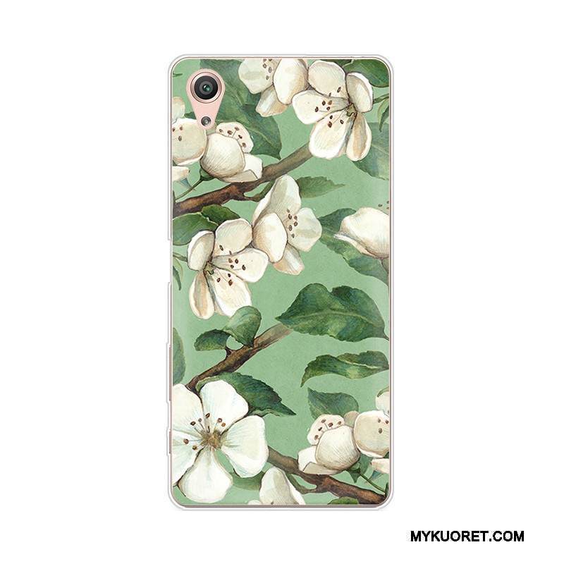 Kuori Sony Xperia X Pehmeä Neste Murtumaton Ultra, Kotelo Sony Xperia X Silikoni Puhelimen Kuoret Keltainen