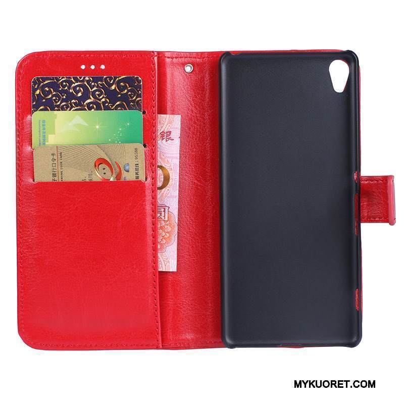 Kuori Sony Xperia X Performance Kuoret Puhelimen Kuoret Sininen, Kotelo Sony Xperia X Performance Nahka