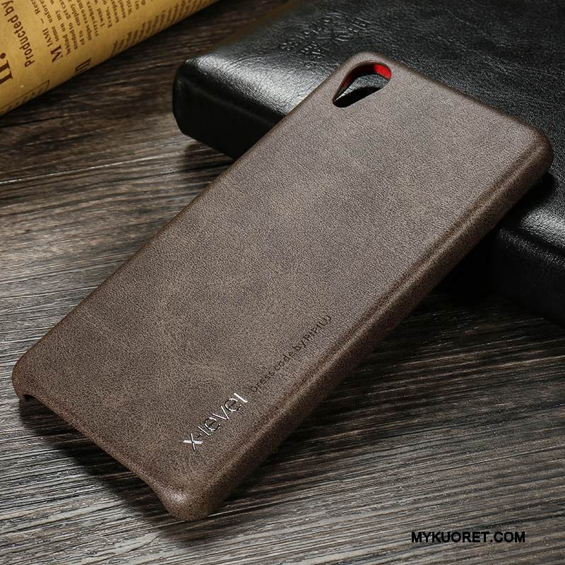 Kuori Sony Xperia X Performance Suojaus Murtumaton Khaki, Kotelo Sony Xperia X Performance Ohut Puhelimen Kuoret