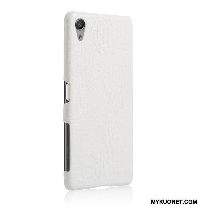 Kuori Sony Xperia X Performance Vuosikerta Puhelimen Kuoret Krokotiili, Kotelo Sony Xperia X Performance Suojaus Sininen