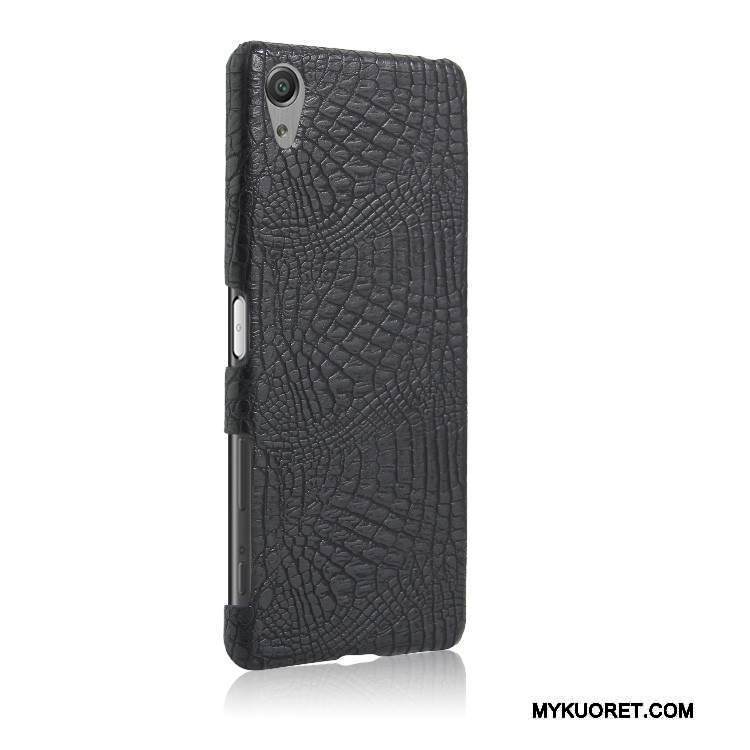 Kuori Sony Xperia X Performance Vuosikerta Puhelimen Kuoret Krokotiili, Kotelo Sony Xperia X Performance Suojaus Sininen