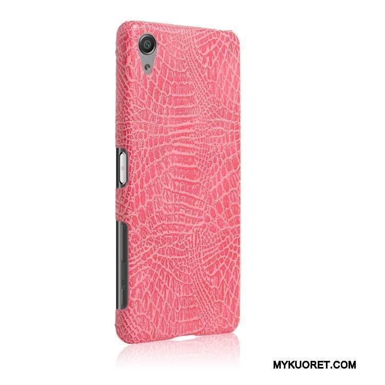 Kuori Sony Xperia X Performance Vuosikerta Puhelimen Kuoret Krokotiili, Kotelo Sony Xperia X Performance Suojaus Sininen