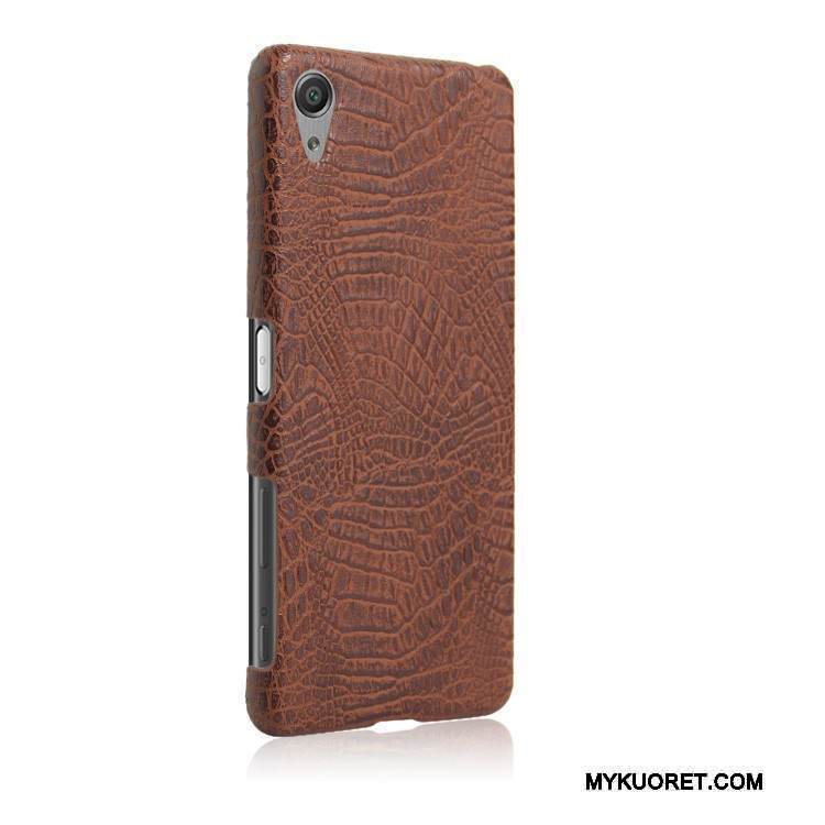 Kuori Sony Xperia X Performance Vuosikerta Puhelimen Kuoret Krokotiili, Kotelo Sony Xperia X Performance Suojaus Sininen