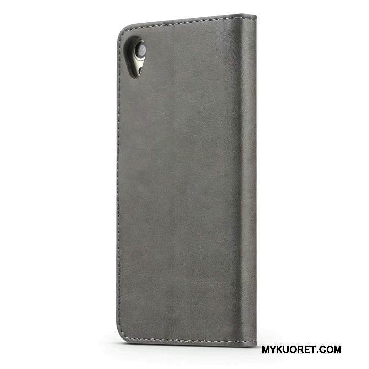 Kuori Sony Xperia X Suojaus Kortti Keltainen, Kotelo Sony Xperia X Salkku