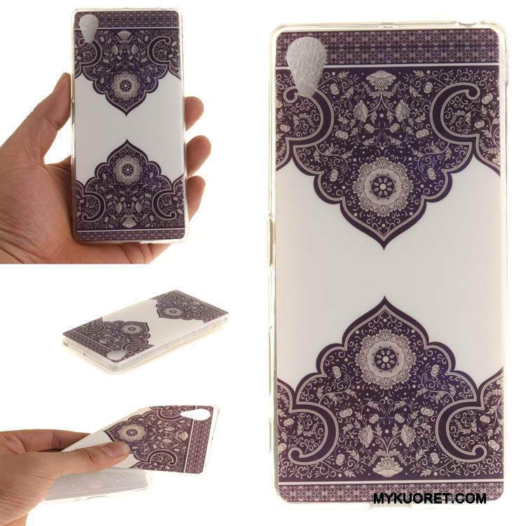 Kuori Sony Xperia X Suojaus Musta Ripustettavat Koristeet, Kotelo Sony Xperia X Pehmeä Neste Puhelimen Kuoret Murtumaton