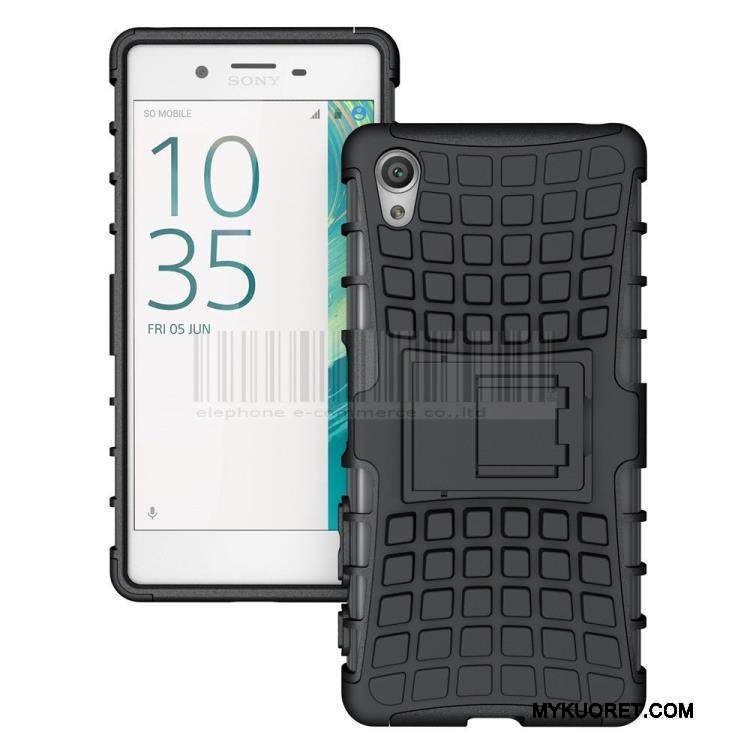 Kuori Sony Xperia X Tuki Murtumaton Vihreä, Kotelo Sony Xperia X Suojaus Puhelimen Kuoret