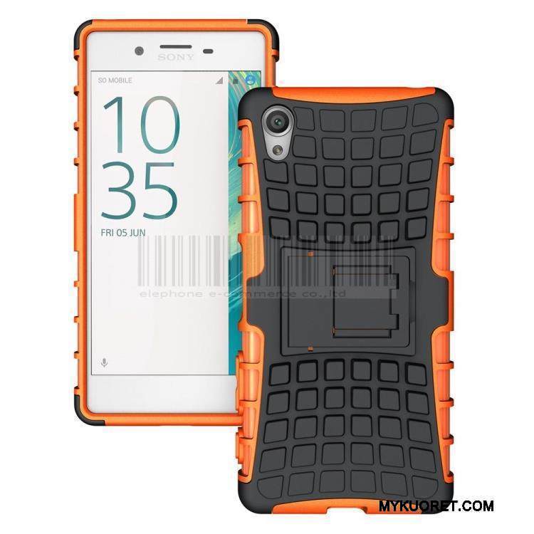 Kuori Sony Xperia X Tuki Murtumaton Vihreä, Kotelo Sony Xperia X Suojaus Puhelimen Kuoret