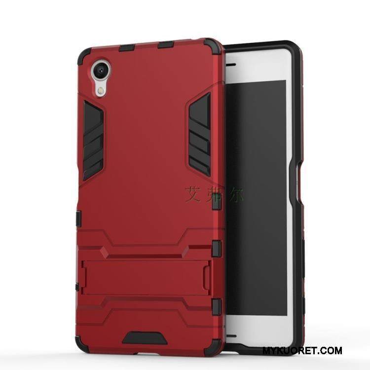 Kuori Sony Xperia X Tuki Puhelimen Kuoret Murtumaton, Kotelo Sony Xperia X Suojaus Bear Kulta