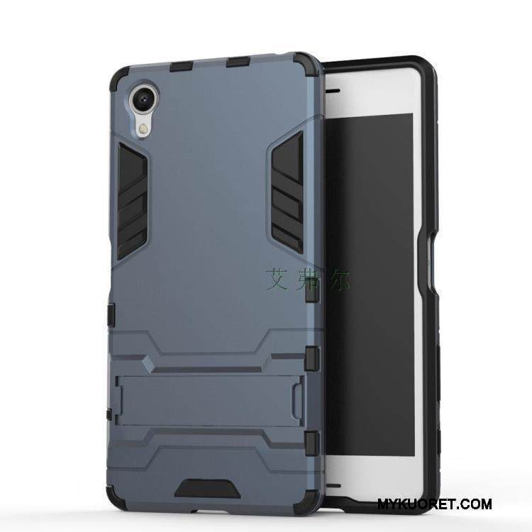 Kuori Sony Xperia X Tuki Puhelimen Kuoret Murtumaton, Kotelo Sony Xperia X Suojaus Bear Kulta