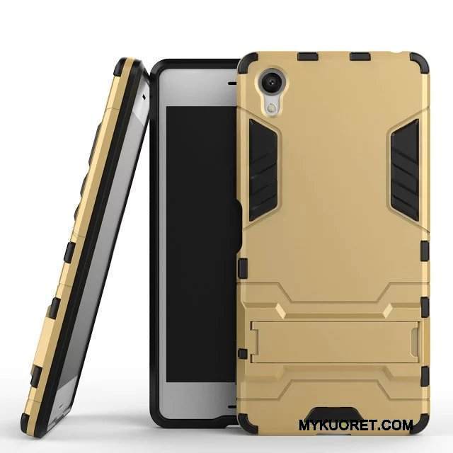 Kuori Sony Xperia X Tuki Sininen Persoonallisuus, Kotelo Sony Xperia X Suojaus Murtumaton Panssari