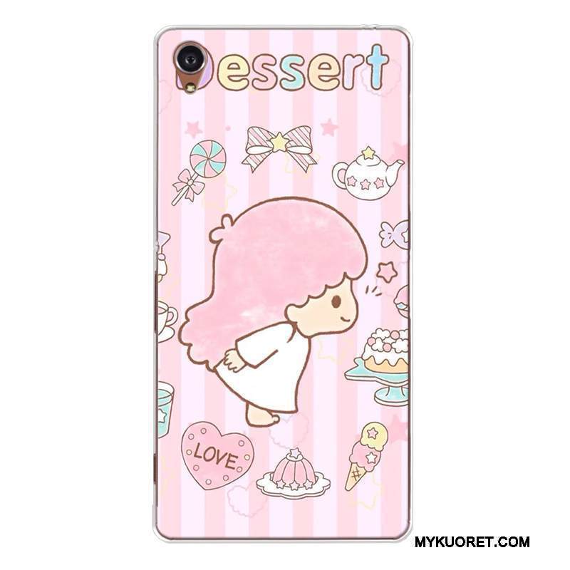 Kuori Sony Xperia Xa Laukut Sininen Murtumaton, Kotelo Sony Xperia Xa Sarjakuva Ihana Puhelimen Kuoret