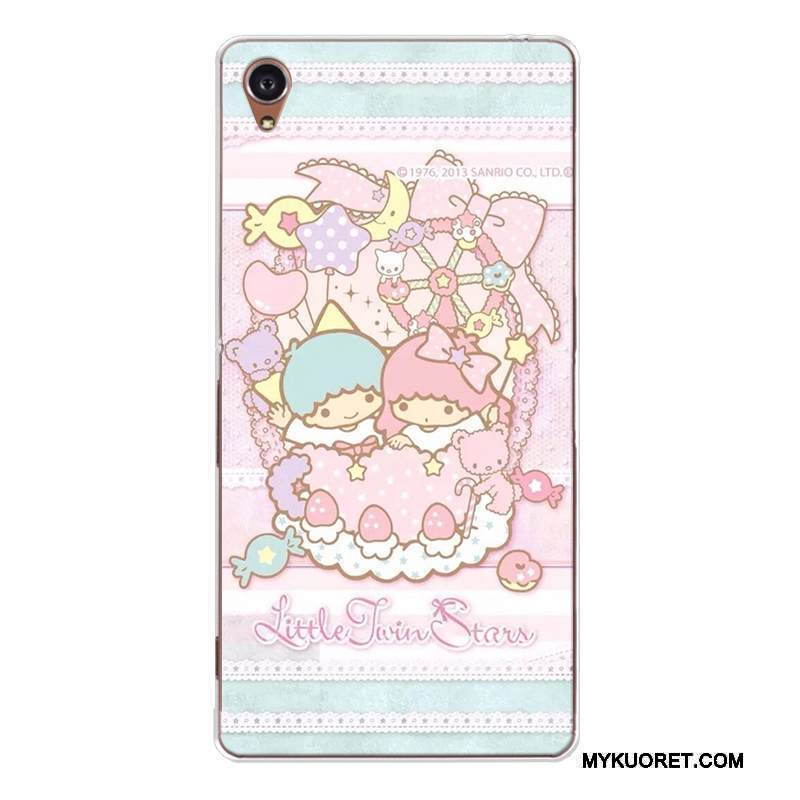 Kuori Sony Xperia Xa Laukut Sininen Murtumaton, Kotelo Sony Xperia Xa Sarjakuva Ihana Puhelimen Kuoret