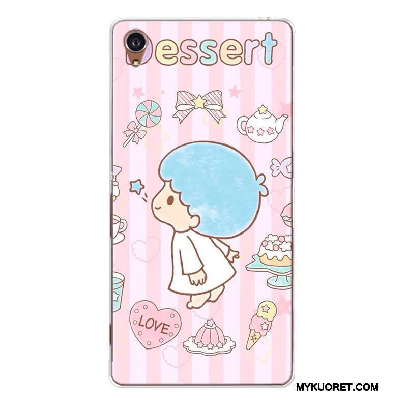 Kuori Sony Xperia Xa Laukut Sininen Murtumaton, Kotelo Sony Xperia Xa Sarjakuva Ihana Puhelimen Kuoret