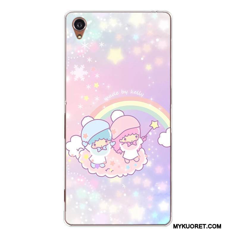 Kuori Sony Xperia Xa Laukut Sininen Murtumaton, Kotelo Sony Xperia Xa Sarjakuva Ihana Puhelimen Kuoret