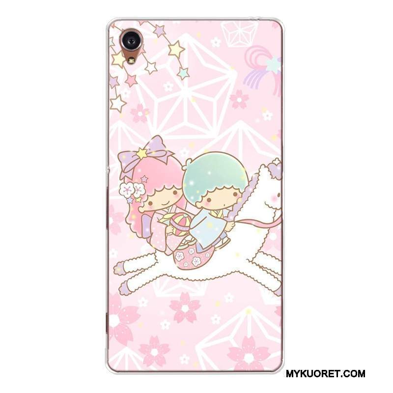 Kuori Sony Xperia Xa Laukut Sininen Murtumaton, Kotelo Sony Xperia Xa Sarjakuva Ihana Puhelimen Kuoret