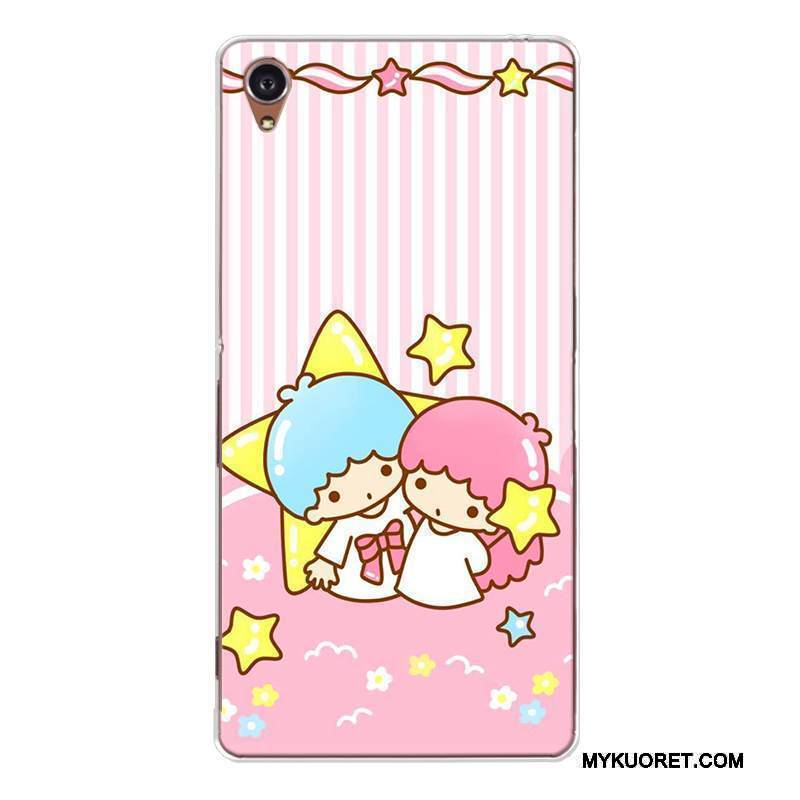 Kuori Sony Xperia Xa Laukut Sininen Murtumaton, Kotelo Sony Xperia Xa Sarjakuva Ihana Puhelimen Kuoret